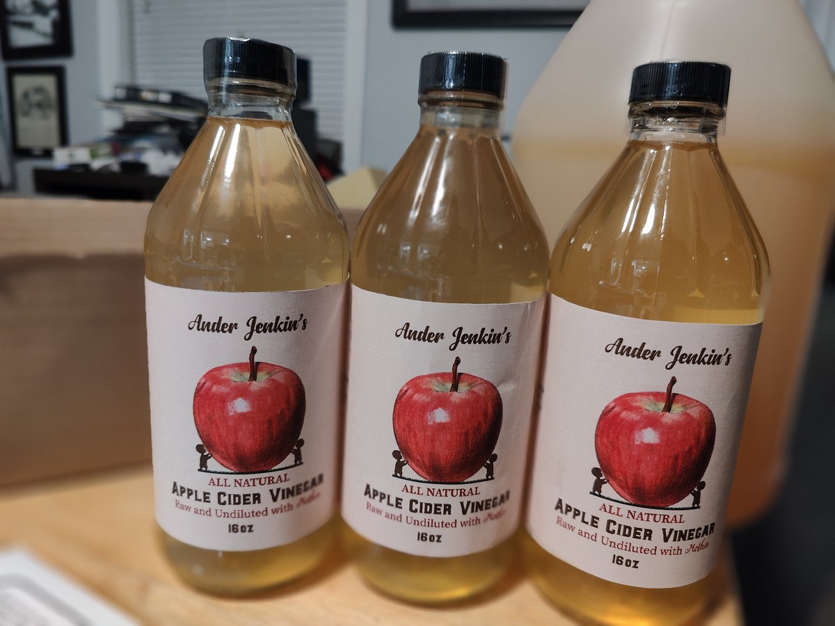 Apple cider vinegar