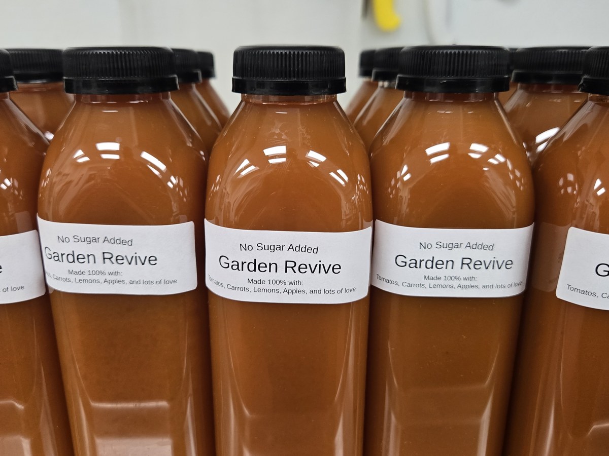 Garden Revive vegetable juice