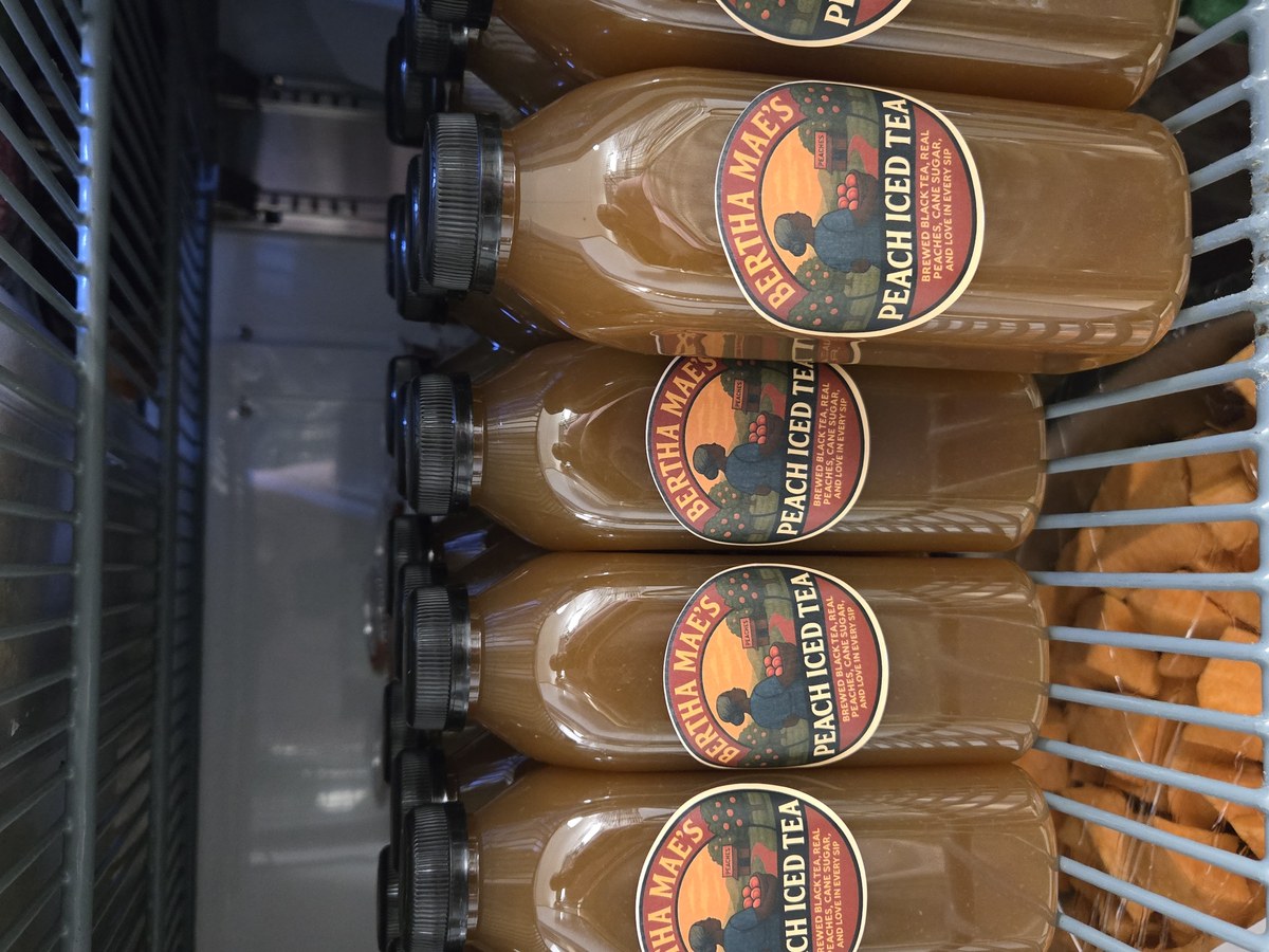 Bertha Mae's Peach Iced Tea